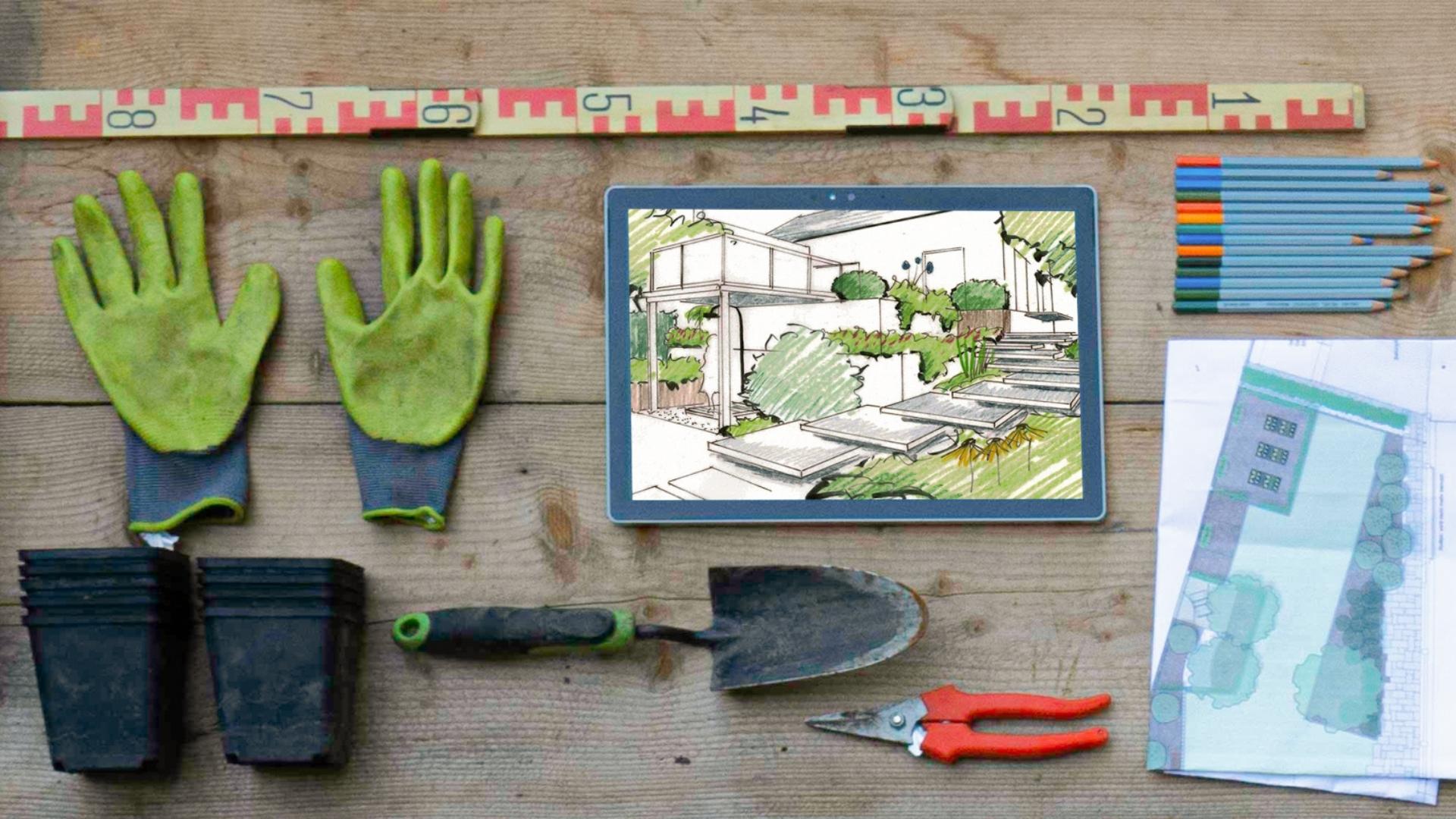 Garten selber planen in 7 Schritten